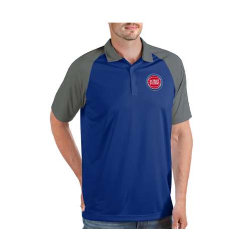 Texas Rangers Antigua 19th Hole Polo - White/Royal