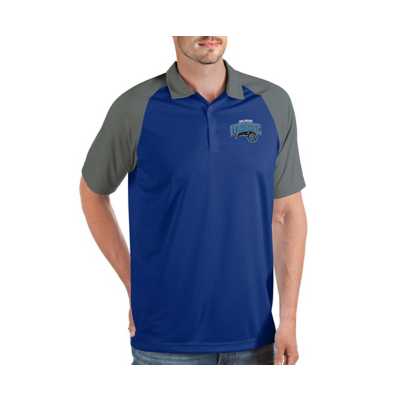 Men's Texas Rangers Antigua Royal Balance Polo