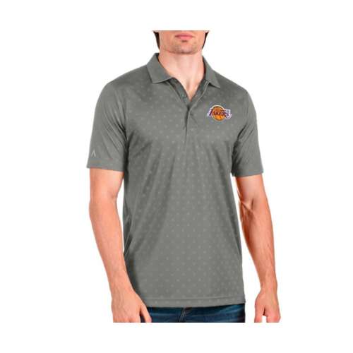 Antigua MLB Atlanta Braves Spark Short-Sleeve Polo Shirt