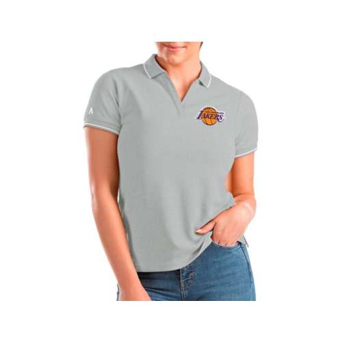 Women's Antigua Purple Los Angeles Lakers Affluent Polo Size: Small