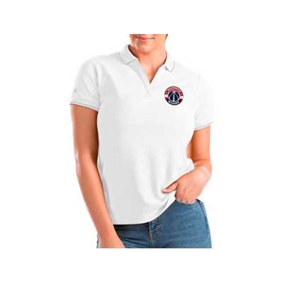 Antigua MLB National League 19th Hole Short Sleeve Polo Shirt, Mens, 2XL, Los Angeles Dodgers Grey Heather