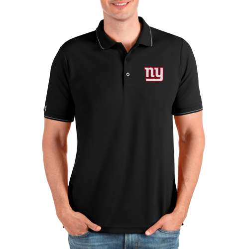 New York Giants Antigua Compass Polo - Charcoal