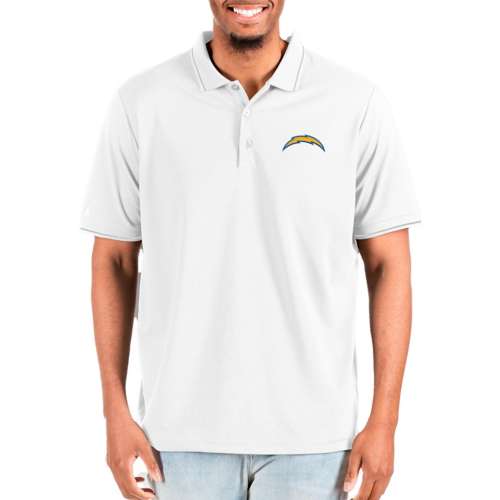Antigua Los Angeles Chargers Big & Tall Affluent robes polo