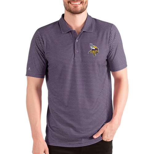 Antigua, Shirts, Minnesota Vikings Golf Shirt Polo Size Xl