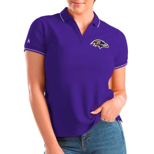 Antigua Women's Baltimore Ravens Affluent Polo
