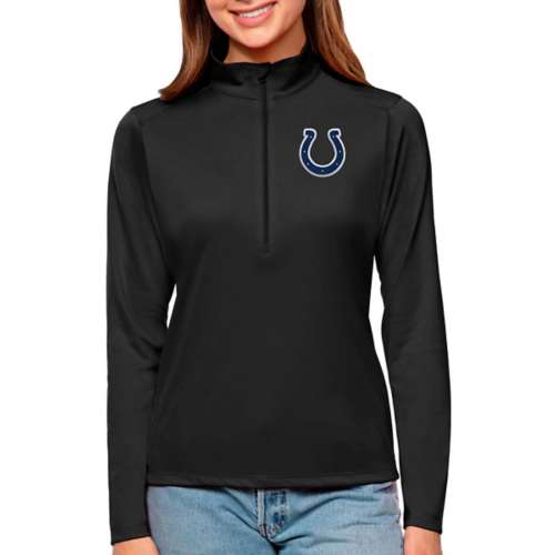Antigua Women's Indianapolis Colts Tribute Long Sleeve 1/4 Zip