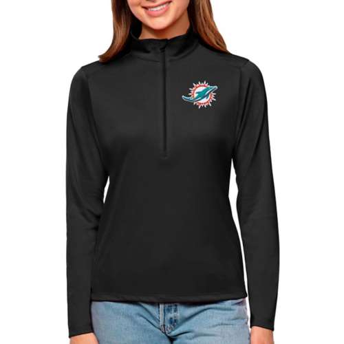 Miami Dolphins Antigua Tribute Polo - Charcoal