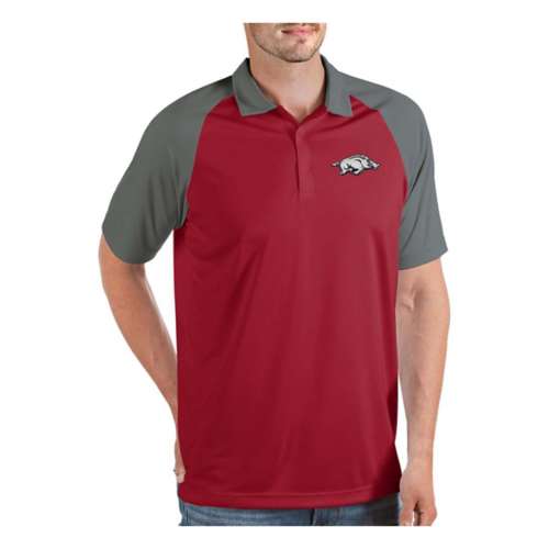 Antigua Arkansas Razorbacks Nova Polo