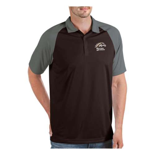 Antigua Western Michigan Broncos Nova Polo