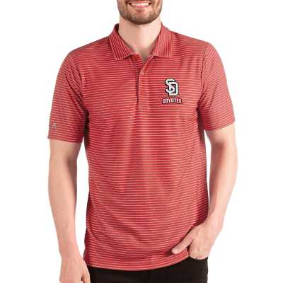 Men's Texas Rangers Antigua Red Compass Polo