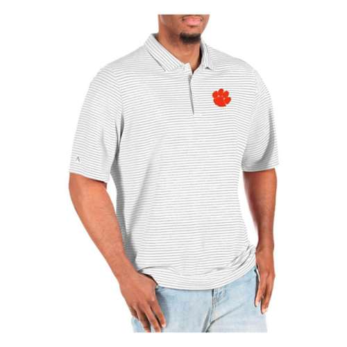 Antigua Clemson Tigers Esteem Big & Tall shoe-care polo