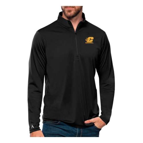 Antigua Central Michigan Chippewas Tribute Long Sleeve 1/4 Zip