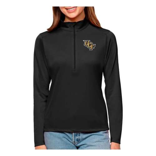 Antigua Women's Central Florida Knights Tribute Long Sleeve 1/4 Zip
