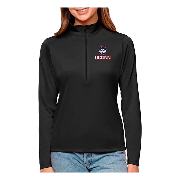 Antigua Women's Connecticut Huskies Tribute 1/4 Zip Top product image