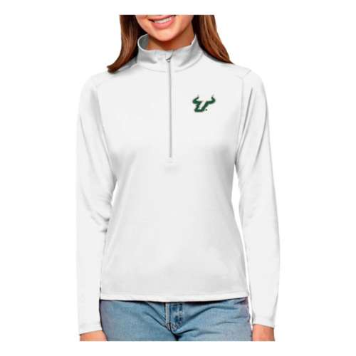 Antigua Women's South Florida Bulls Tribute Long Sleeve 1/4 Zip