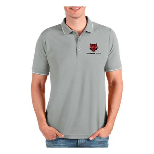 Antigua Arkansas State Red Wolves Affluent Polo