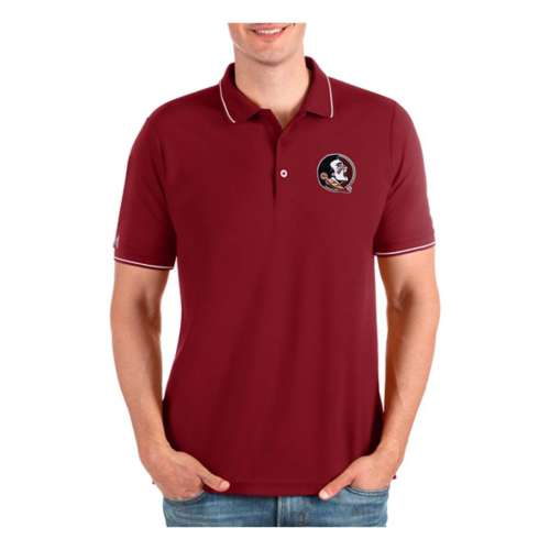 Houston Astros Antigua Metallic Affluent Polo - Black