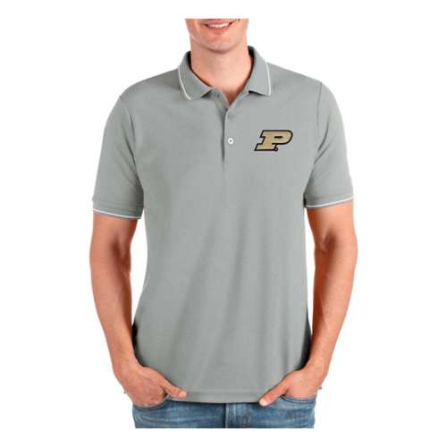 Antigua Purdue Boilermakers Affluent green Polo