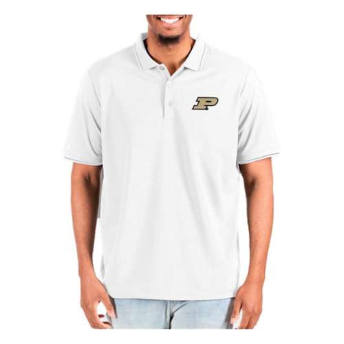 Antigua Purdue Boilermakers Affluent Big & Tall Polo