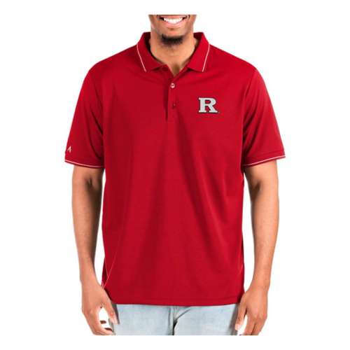 Antigua Rutgers Scarlet Knights Affluent Big & Tall adidas Polo