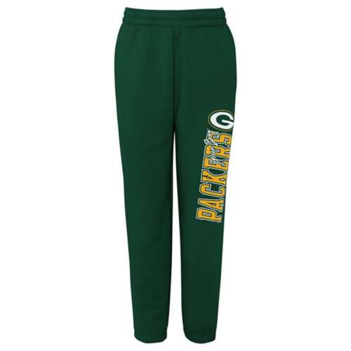 Genuine Stuff Kids' Green Bay Packers Team Banner Sweatpants