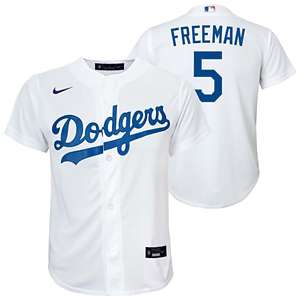 Nike Men's Los Angeles Dodgers Freddie Freeman #5 Black T-Shirt