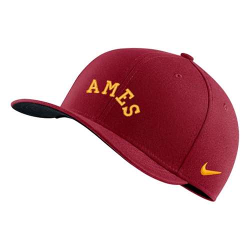 nike mats Iowa State Cyclones Jack Trice Swoosh Flexfit Hat