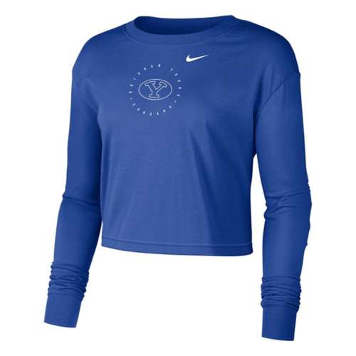 nike men Women's BYU Cougars Boxy Long Sleeve T-Shirt