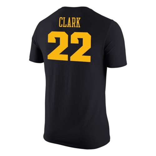 Nike Iowa Hawkeyes Caitlin Clark #22 Basketball Jersey Black T-Shirt, Men's, XXL