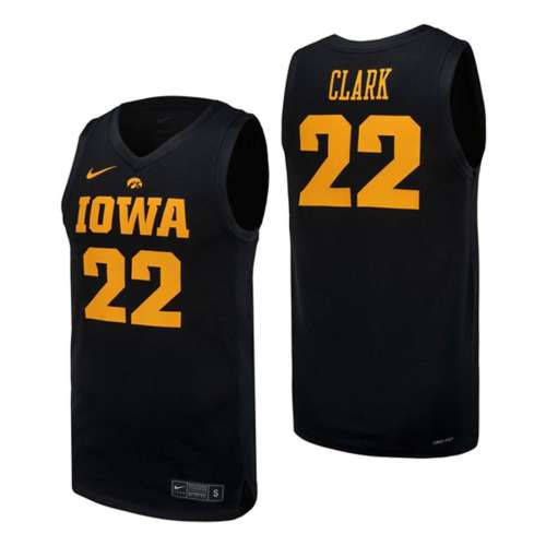 Nike Kids' Iowa Hawkeyes Caitlin Clark #22 Replica Jersey
