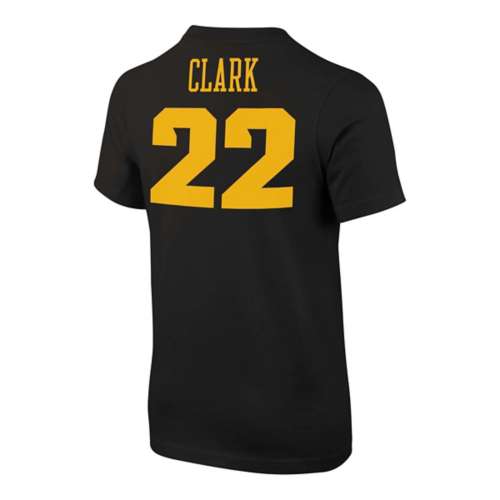 Nike Kids' Iowa Hawkeyes Caitlin Clark #22 Name & Number T-Shirt