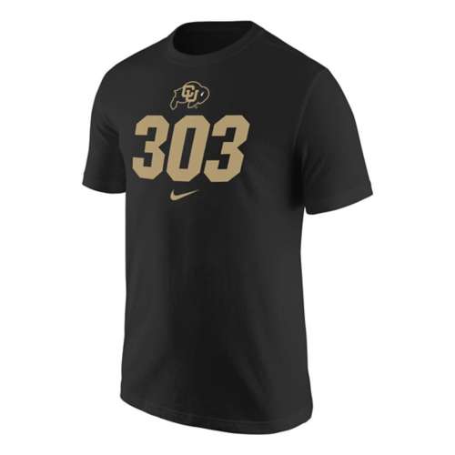Nike Colorado Buffaloes 303 Area Code T-Shirt