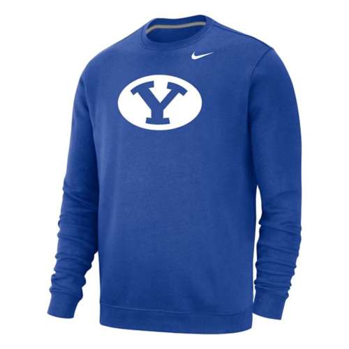 Nike BYU Cougars Logo Crew