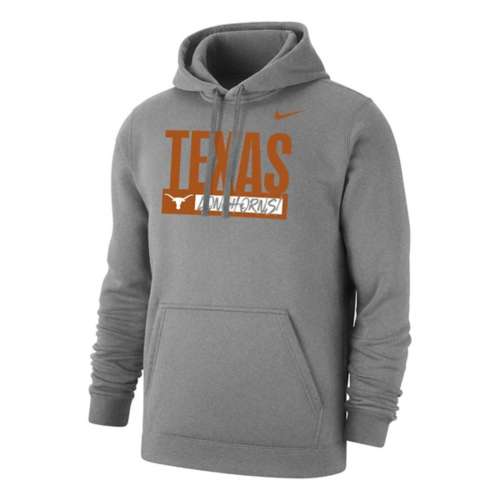 Nike Texas Longhorns Cuse Club Hoodie