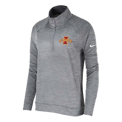 Nike Women's Iowa State Cyclones Pacer Long Sleeve 1/4 Zip