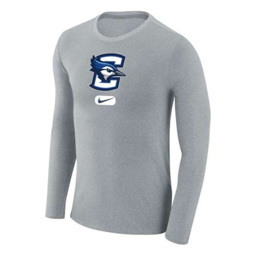 Nike Creighton Bluejays Marled Long Sleeve T-Shirt