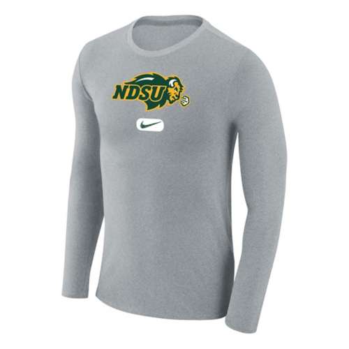 Nike North Dakota State Bison Marled Long Sleeve T-Shirt