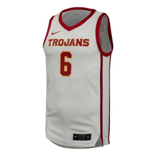 Nike USC Trojans Bronny James #6 Replica Basketball Jersey