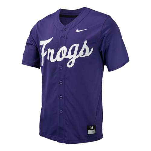 nike aaa TCU Horned Frogs Replica Baseball Jersey