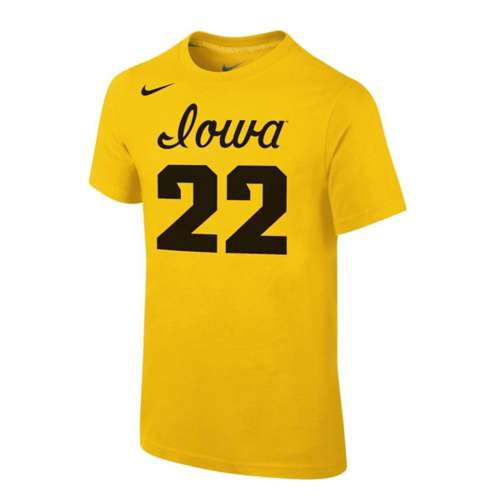 Nike Kids' Iowa Hawkeyes Caitlin Clark #22 Name & Number T-Shirt