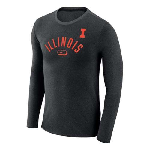 Nike Illinois Fighting Illini Arch Drop Long Sleeve T-Shirt