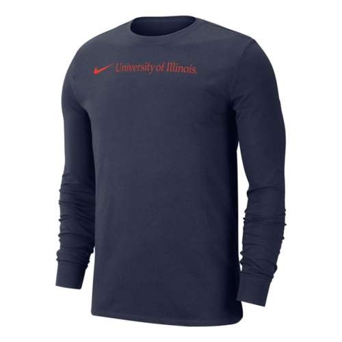 Nike Illinois Fighting Illini Times New Long Sleeve T-Shirt