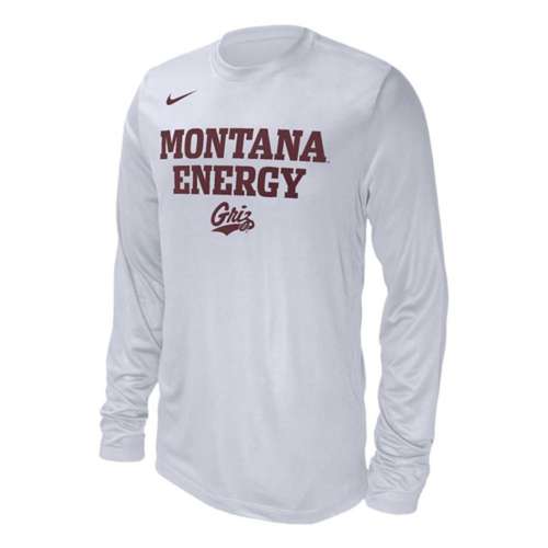 Nike Montana Grizzlies Energy Bench Long Sleeve T-Shirt