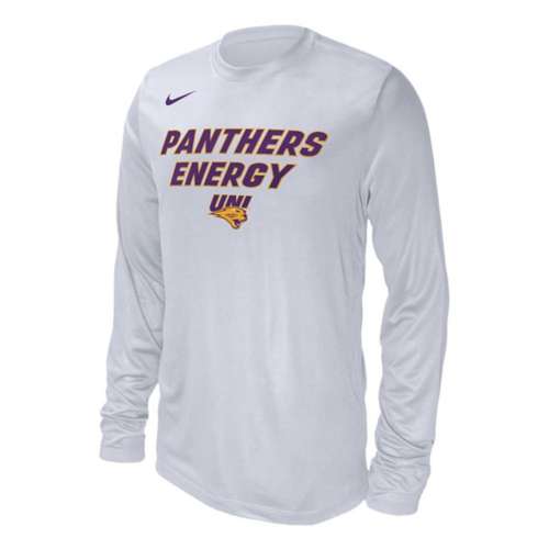 Nike Northern Iowa Panthers Energy Bench Long Sleeve T-Shirt