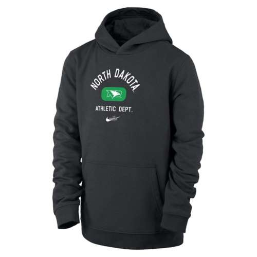 nike fit Kids' North Dakota Fighting Hawks Club Circle Hoodie