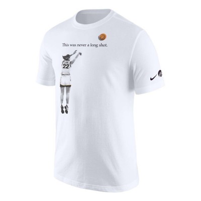 Nike Iowa Hawkeyes Caitlin Clark Ncj3906-102 A Long Shot T-Shirt