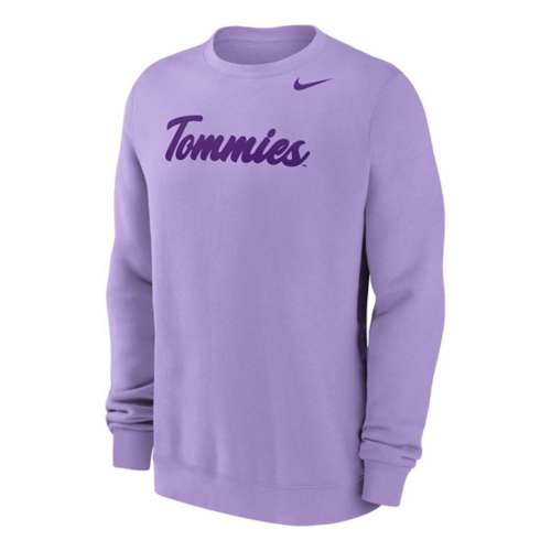 Nike St. Thomas Tommies Script Logo Crew