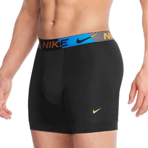 Men's court Nike Dri-FIT Essential Micro 3 Pack Boxer Briefs