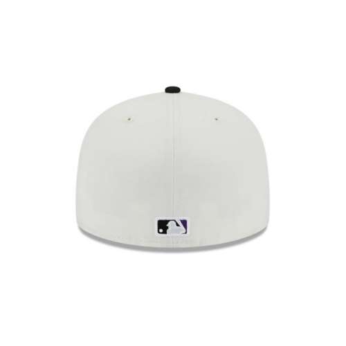 Colorado Rockies New Era White on White 59FIFTY Fitted Hat