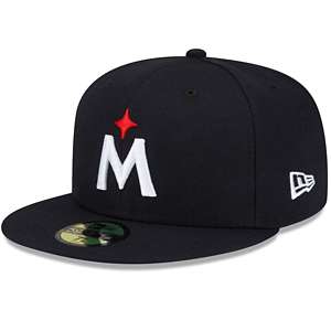 Memphis Chicks New Era 59Fifty Fitted Hats (Jordan 6 Retro Black Infrared  Gray Under Brim)